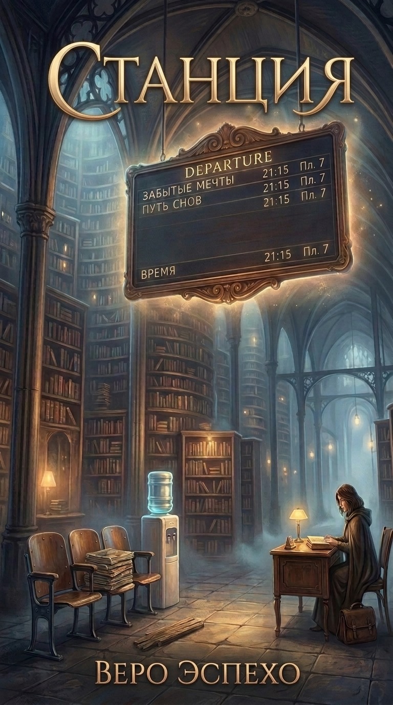 Обложка книги «Станция»